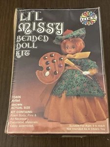 Kit de muñeca con cuentas Li’l Missy Holiday #13406 artista sellado en caja - Imagen 1 de 8