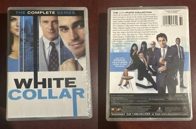 White Collar: The Complete Series, Seasons 1-6 (DVD, 22-Disc, Box-Set) Foto 1 de 3