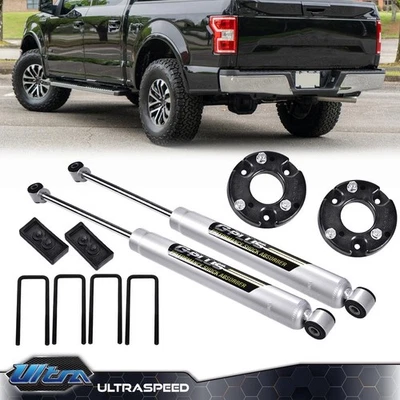 Nuevo kit de elevación niveladora de 2" con amortiguadores N3 apto para Ford F150 F-150 2009-2020 2x2 4x4 Foto 1 de 4