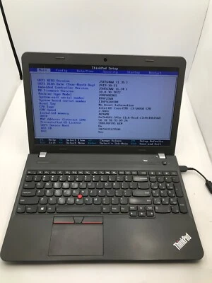 LOT OF 4 Lenovo E550/E560 15" Intel Core i3 -Various Issues/Missing Parts -MZ - Image 1 of 4