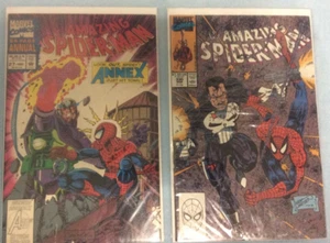 The Amazing Spider-Man # 330 & Annual #27 (Marvel Comics 1990 & 1993) VG - Picture 1 of 7