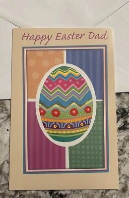 Tarjeta de felicitación de Stockwell de 5'x7,75" feliz papá buen huevo amado Foto 1 de 4