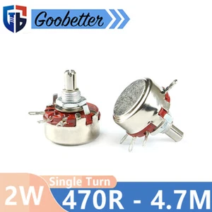 Single Turn Carbon Film Potentiometer Volume Tone Pot 470R - 4.7M A Linear Log - Picture 1 of 5