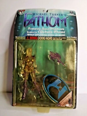 Traje púrpura vintage 1999 Michael Turners Fathom translúcido Aspen Foto 1 de 4