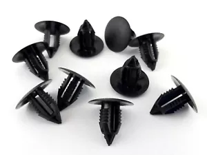 10x 11mm Loch 22mm Kopf Tanne Baumverkleidung Clips Fichte UNIVERSAL Bogenauskleidung Futter - Bild 1 von 4