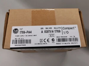 1pcs 1769-PA4 CompactLogix AC Power Supply Module - NEW free shipping - Bild 1 von 2