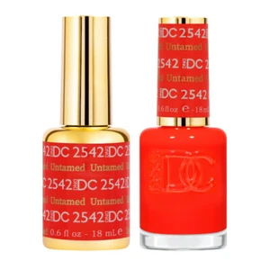 DND DC Soak Off Gel Polish Duo #2542 - Untamed - Picture 1 of 2