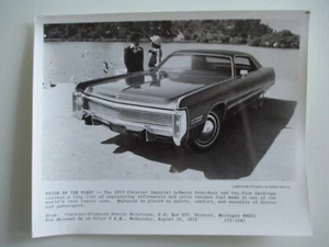 Imperial LeBaron Original Pressefoto Werkfoto Photo de Presse 1973 - Picture 1 of 2