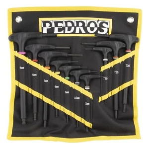 PEDROS WERKZEUG INBUSSCHLÜSSEL PEDROS T-GRIFF PRO TL II SECHSKANT/TORX 10-tlg BK - Bild 1 von 1