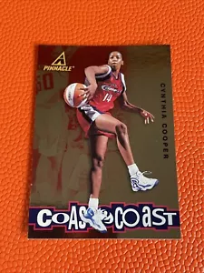 1998 Pinnacle WNBA Coast to 2 Coast #6 Cynthia Cooper Houston Comets USC Trojans - Picture 1 of 2