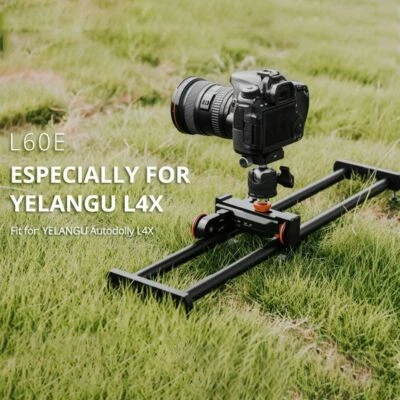 YELANGU L60E SLR Camera Phone Slider Video Recording Electric Track Rail Slider - Image 1 of 4