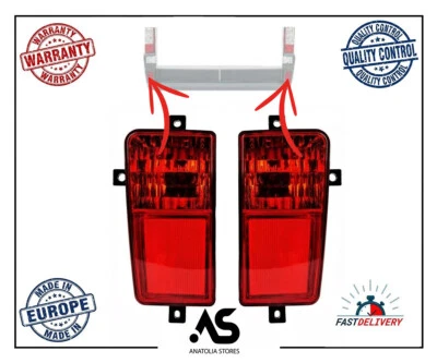 Fog Reflector Light Pair For Fiat Ducato Peugeot Boxer Citroen Relay 6350Cn — 第 1/4 张图片