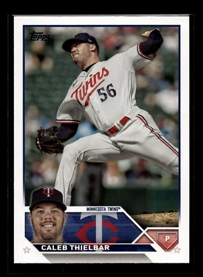 2023 Topps Update #US258 Caleb Thielbar (NM+)(BAS) - Image 1 of 2
