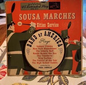 Cities Service Band Of America Conducted By Paul Lavalle - Sousa Marches 1952 - Picture 1 of 6