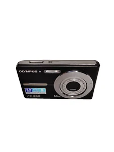 Olympus FE-360 Digital Camera – 8.0MP – Compact Point & Shoot – Clean - Picture 1 of 3