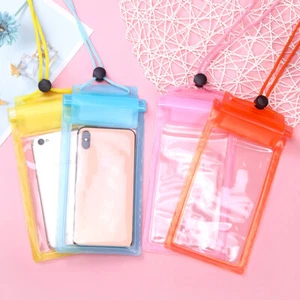 Waterproof Pouch Bag Underwater Dry Case Cover For All Smart Phone Universal - Picture 1 of 16
