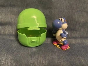 Tomy Blue Yoshi Wind Up Walking Toy 2019 Nintendo 2.5" Works - Picture 1 of 3