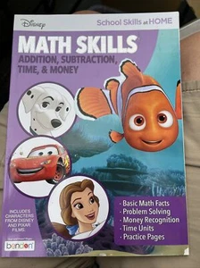 Disney Schule Fähigkeiten zu Hause Mathe Fähigkeiten Finden Disney Pixar Thema brandneu - Bild 1 von 1
