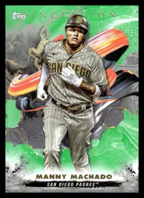 2023 Topps Inception GREEN #23 Manny Machado - Image 1 of 2