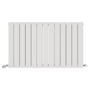 Heizkörper Horizontal Doppelsäulen Flach Paneel Designheizung Weiß 600x988mm - Bild 1 von 11