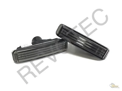 Luces repetidoras de marcadores laterales de humo 97-03 BMW E39 serie 5 525i 530i 540i M5 Foto 1 de 2