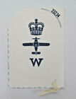 Royal Navy Fleet Air Arm Weapons Naval Branch Specialisation Patch Blue on White
