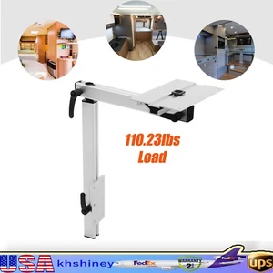 For Marine Boat RV Caravan Swiveling Table Mount Adjustable 360 Swivel Table Leg - Picture 1 of 17