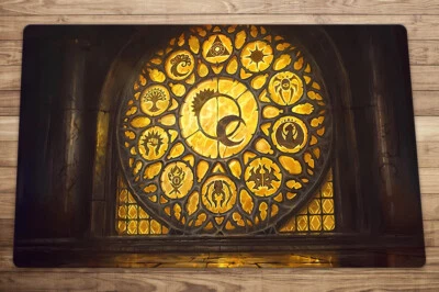 Glass of the Guildpact Trading Card Game MTG Playmat TCG CCG Mat Free Bag - Image 1 of 4