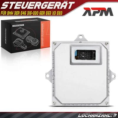 Xenon Centralina Illuminazione per BMW 3er E46 316-330 6er E63 X3 E83 Mini - Immagine 1 di 4