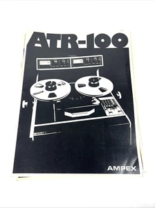AMPEX ATR-100 Brochure Vintage Rare - Picture 1 of 3
