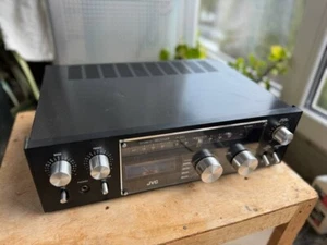 JVC JR-S50 receiver vintage retro hi-fi audio amplifier FM MW - Bild 1 von 4