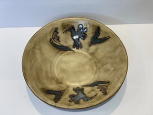 Design by Mara Mexico Pottery Stonewear Hummingbird Floral Bowl - Picture 1 of 6