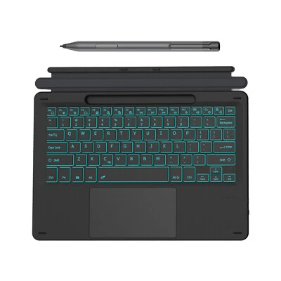 For Microsoft Surface Pro 10/9/8/X Go 4/3/2 Wireless Keyboard With Stylus Pen US - Image 1 of 4