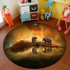 3D Traum Wiese Elefant NMN783 Spiel Teppich Mat Elegant Foto Teppich Eve 2023 - Bild 1 von 5