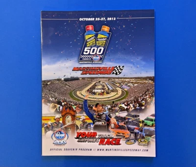 NASCAR Martinsville Speedway Official Program 2013 MINT Jimmie Johnson Dale JR - Image 1 of 3
