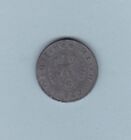 German WWII Deutches Reich 1942 10 Pfennig Coin Good Grade t2