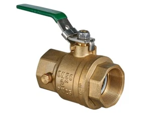 HVAC Ball Valve with Test Plug Female & Female 25mm - Picture 1 of 2