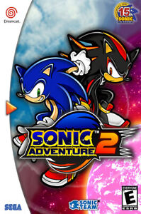 Sonic Adventure 2 Sega DreamCast BOX ART Premium POSTER MADE IN USA - SDC096