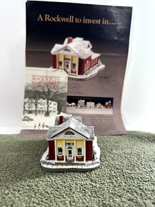 Rockwell’s Main Street Bank, Excellent condition, Landmark sculpture - Picture 1 of 10