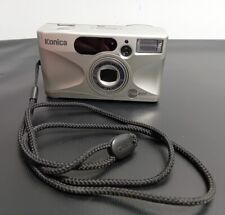 Konica Z Up 80e 35mm Film Vintage Point and Shoot Silver Camera