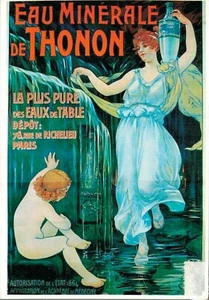 C.P.A / THÈME / PUBS DIVERS 1980 / EAU THONON - Imagen 1 de 2