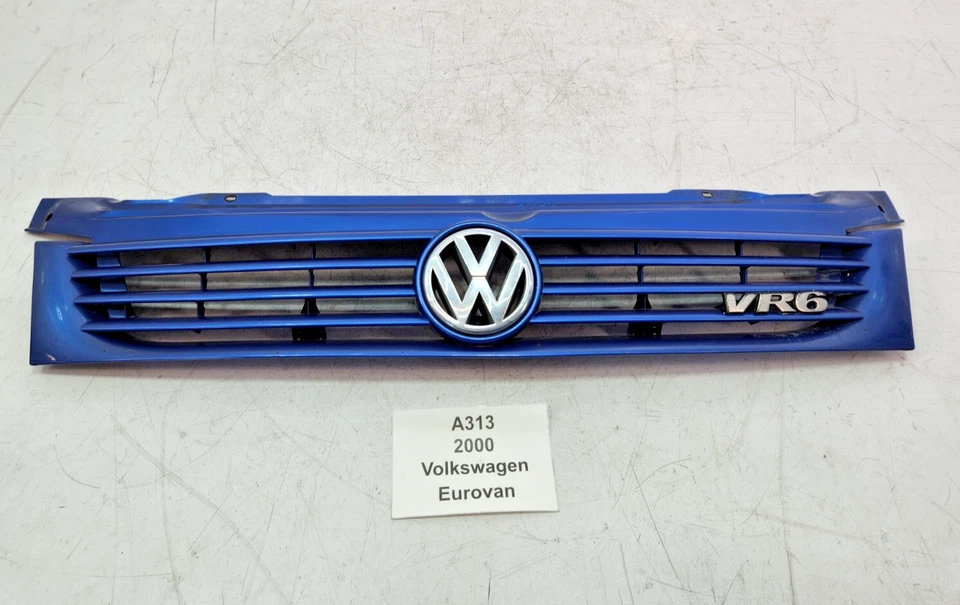 ✅ 97-03 OEM Volkswagen Eurovan GLS parachoques delantero superior central rejilla radiador Foto 1 de 4