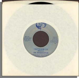 The Housekeepers - I Gotta Know + Down The Road (Mizzle The Mode) - 7" 45 RPM! - Imagen 1 de 3