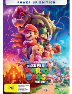 The Super Mario Bros. Movie Power Up Edition DVD | NEW+SEALED | REGION 4 - Picture 1 of 1