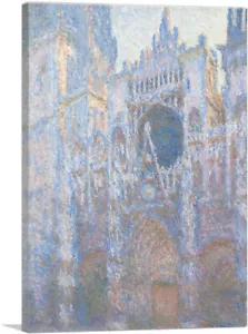 ARTCANVAS Kathedrale von Rouen, Westfassade Leinwand Kunstdruck von Claude Monet - Bild 1 von 14