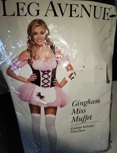 Disfraz de Halloween Leg Avenue Gingham Miss Muffet Sezy M/l - Imagen 1 de 3