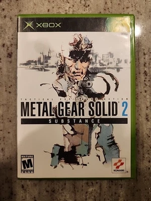 Metal Gear Solid 2: Substance (Microsoft Xbox, 2002) con manual  Foto 1 de 4