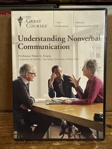 THE GREAT COURSES: Understanding Non-Verbal Communication ~ DVD ONLY - Imagen 1 de 4