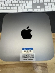 Apple Mac Mini A1993 (2018) i7-8700B 3.20GHz 16GB RAM 256GB SSD - Bild 1 von 6