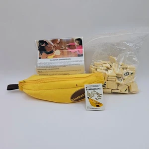 Bananagramme Wortspiel - Komplettsatz mit 144 Buchstabenplättchen, Regeln & Bananentasche - Bild 1 von 2